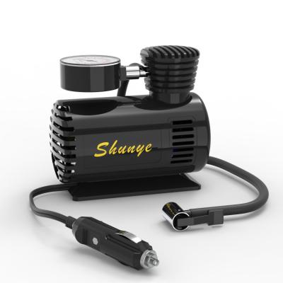 China 15L/min vehicle mounted single cylinder compressor car tire portable air compressor 12v for tire for sale