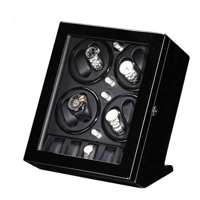 China Watch Winder Watch Winder with Door and Lock Packaging Luxury Watch Display Box Watch Winder Storage Showcase Box for sale