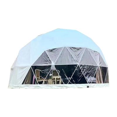 China Geodesic Dome Waterproof House Prefab Fireproof Outdoor Camping Glamping Luxury Tent For Resort for sale