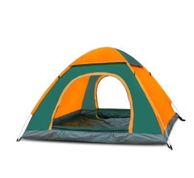 China Extended Type Camping Tent Outdoor Tent 3-4 People Quick Open Full Automatic Spring for sale