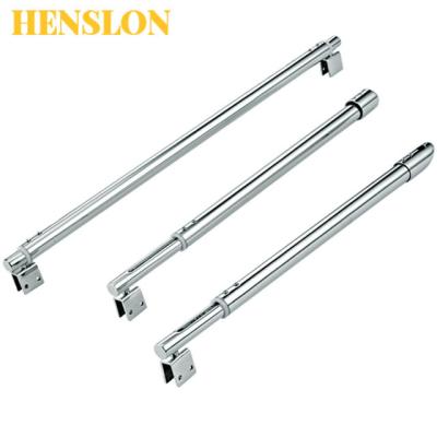 China Modern Pull Rod Room Telescopic 304 Stainless Steel Bathroom Glass Partition Hardware Connection Support Frame Adjustable for sale