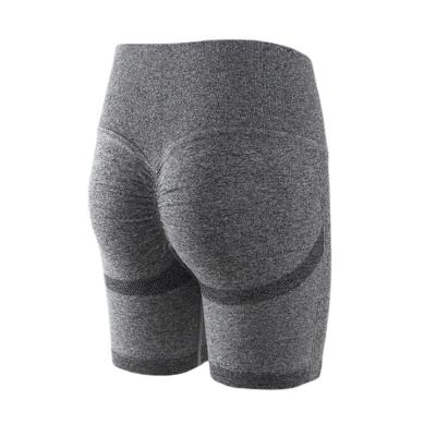 China 2021 Wholesale Peach Elastic Hip Pants Fitness Yoga Shorts Women Booty Yoga Breathable Lifting Seamless Shorts For Girls for sale