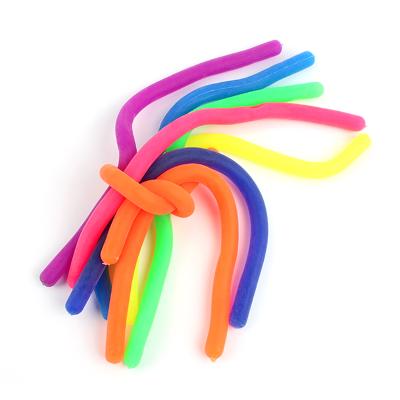 China Funny Toy Stress Relief Toy High Strength Stretchy Squishy Noodles String For Stirring Sensory Toys for sale