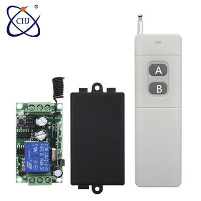 China 200m-3000m DC12V 1CH RF Radio Switch System Remote Wireless Remote Control 315/433mhz Lamps And Appliances Switch for sale