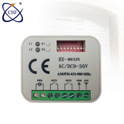 China Universal LED Signal Light Switch 433-868Mhz 2CH Relay Wireless Remote Control Receiver Module MULTI for sale