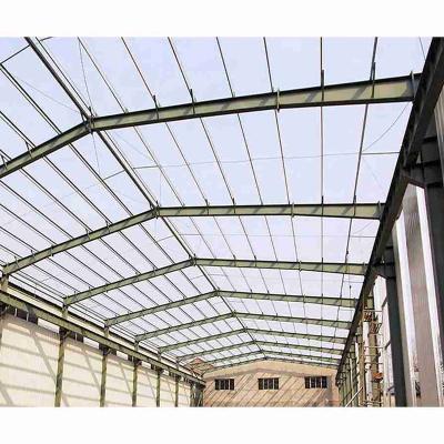 China Easy To Fabricate And Short Construction Period Prefabricated Structural Prefabricated Shed Steel Frame Poultry House Building Workshop for sale