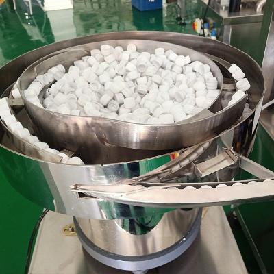 China Plastic Bottle/Tube Capping Feeding Sorter with Retail Plastic Lids Sorting Vibrator for sale