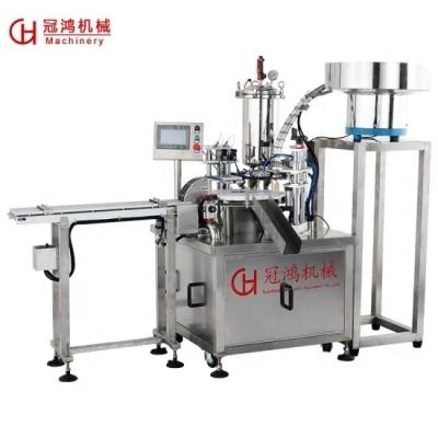 China 304 de acero inoxidable automático de tubo líquido de gel de llenado de tapa de embalaje máquina OEM en venta