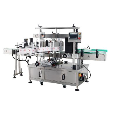 China Automatic Bottle Labeling Machine with Double Sides Labeling and AC 220V/50HZ Voltage for sale