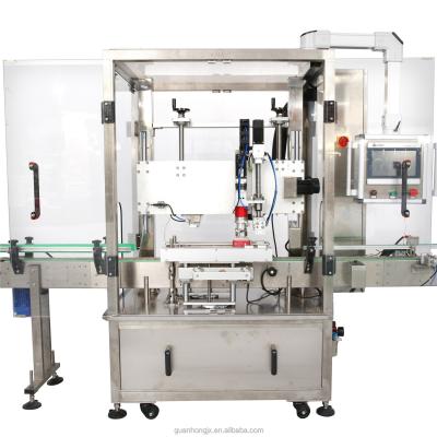 China Video Outgoing-Inspection Automatic Single Head Capping Machine for Beverage Bottles for sale