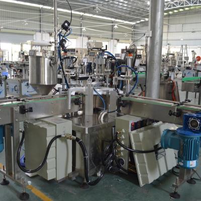 China Automatic Liquid Filling Machine for Commodity Glass Bottle Capping and Filling Line for sale