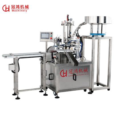 China Customizable Automatic Gel Filling and Capping Machine for Viscous Liquid Packaging for sale