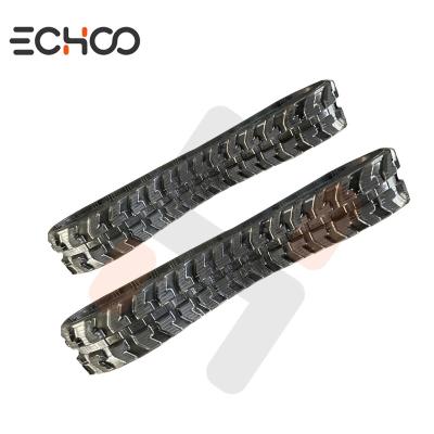 China Rubber Track For Airman AX30UR-1 Compact Excavator Chassis Parts for sale