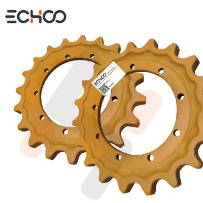 China KX36 Sprocket Kobelco Mini Excavator Undercarriage Parts Chain Sprocket Mini Excavator Parts Drive Sprocket for sale