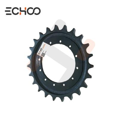 China NANTE Mini Excavator Chain Sprocket Wheel NT45  Mini Excavator Sprocket Track Steel Mini Track Gear for sale