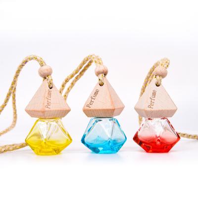 China Cosmetic Cheap Travel Parfum Car Empty Perfume Bottles, Car Hanging Perfume Bottles for sale