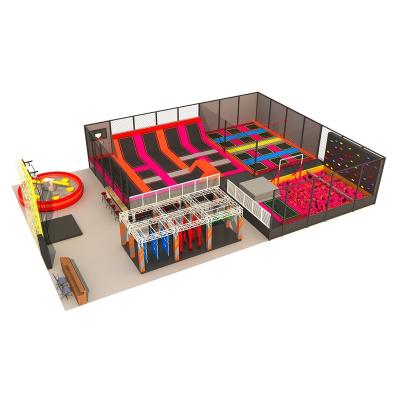 China With factory price protective net high quality adult indoor trampoline park amusement equipment for sale for sale