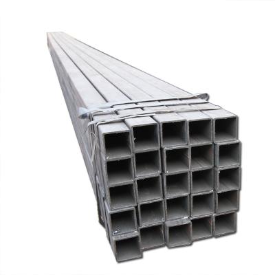 China Structure pipe 2.5 inch steel galvanized square pipe for sale