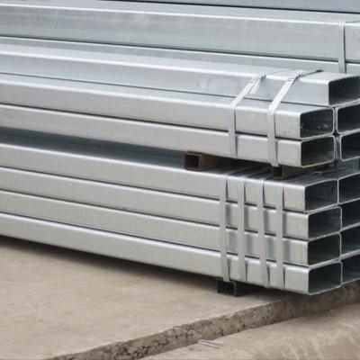 China Structure pipe 8 inch square pvc pipe hot dipped galvanized steel pipe gi pipe for sale