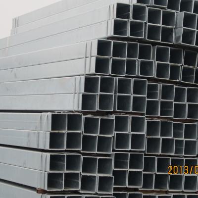 China Low Carbon Square Galvanized Structure Pipe Box Bar 20x20 Mm Square Tube For for sale