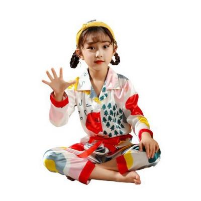 China Breathable 2022 New Children Summer Pajamas Set Custom Kids Designers Pajamas for sale