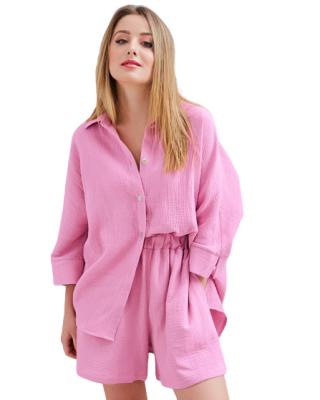 China QUICK DRY Hot Selling Beautiful Women's Pajamas Shirt Pajamas Pajamas Sets For Women for sale