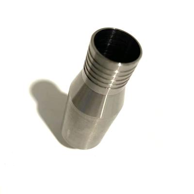 China Aluminum Forged Stainless Steel Male Thread Swage Concentric Nipple CNC Machining Service for sale