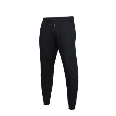 China 2021 Autumn High Quality Casual Sweatpants Men's Fashionable Sport Black Jogger Anti-wrinkle Loose Cotton Knitted Long Culotte Pants for sale