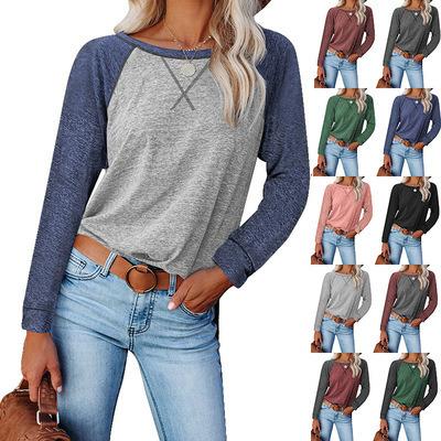 China 2021 new arrivals autumn women's sweater clothing one-piece clothing long sleeve shirt lady breathable upper loose sweater for sale