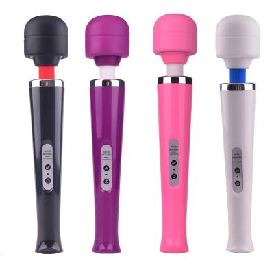 China Hot Selling Eco-friendly USB Long Rechargeable Vibrator AV For Woman AV Wand Big High Quality Massager For Female Vaginal Clitoral Stimulator for sale