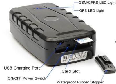 China Waterproof 3G Network Portable gps device for car tracking , Real - Time for sale