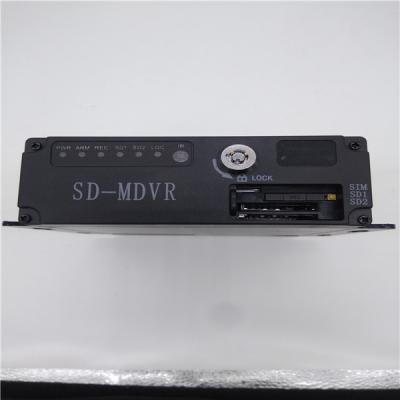 China Tiempo real móvil de la seguridad DVR del autobús del camión del sensor del vehículo DVR G de 4CH H. 264 por completo en venta