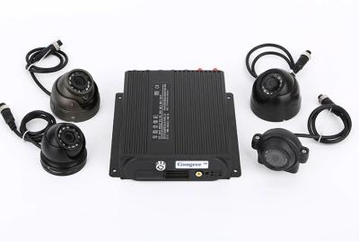 중국 3G HD 720p 차 이동할 수 있는 DVR, 4ch는 SW - 0001A SD 카드 차 DVR 기록병 이중으로 합니다 판매용