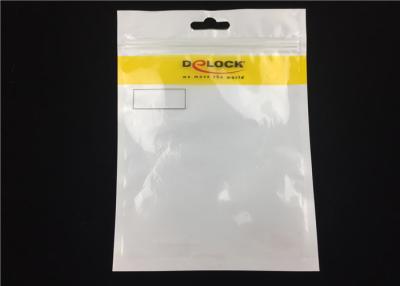 China Custom Printed ziplockkk Bags USB Cable Packing Front Transparent Zip Lock Pouch for sale