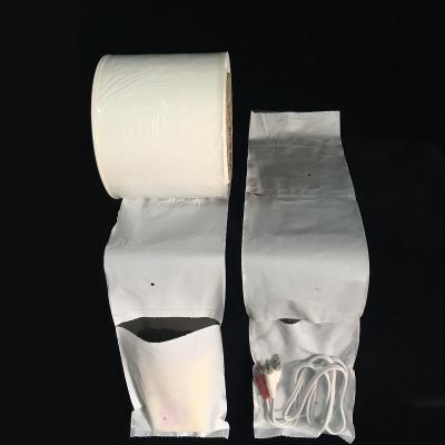 China Single Pre Opening Gusseted Poly Bags On Roll LDPE Material Eco Friendly for sale