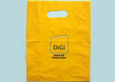 China Gusset Patch Handle Carrier Bags Printed Merchandise Bags With DiGi Logo for sale