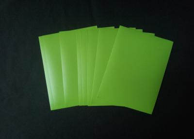 China Customized Plastic Matte Card Sleeves Anime Card Protectors Green Color for sale