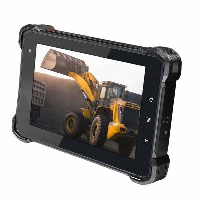 China Waterproof 7 Inch Rugged in Vehicle Tablet Included Apps 4G LTE GPS GLONASS WIFI with CanBus Version Dock for Quarries for sale