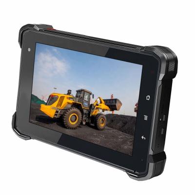 China Waterproof 7 Inch Android 9.0 64GB ROM Tablet CanBus Version Rugged Waterproof Industrial Mining Docking Station GPS 4G LTE WIFI RAM 4GB for sale