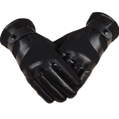 China 2022 new wear-resistant men's winter plus thick warm Korean riding and velvet winter training motorcycle gloves for sale