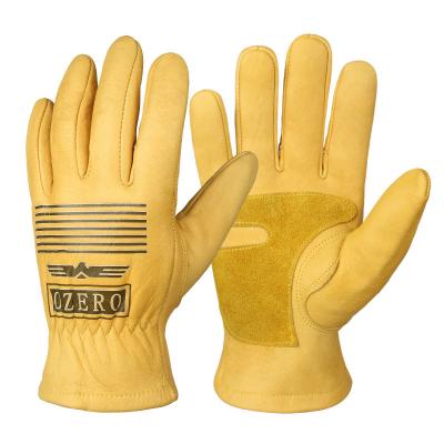 China Retro Gloves Comfortable Breathable Leather Driver Motorcycle Riding Sports Outdoor Wear-resistant Non-slip Gloves for sale