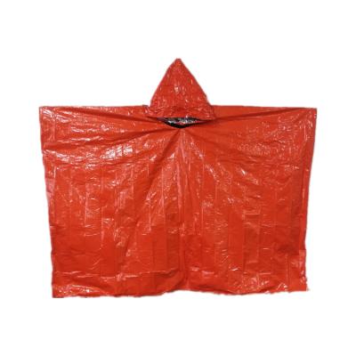 China Bachelor Waterproof Clothing Quality Guarantee Space Rain Poncho Raincoat Warm Camping Survival Gear for sale