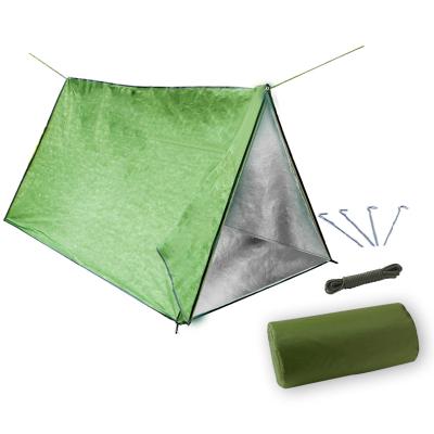 China Modern Diagonal Bracing Type Contracted Triangle Roof Anti UV Camping Tent for sale