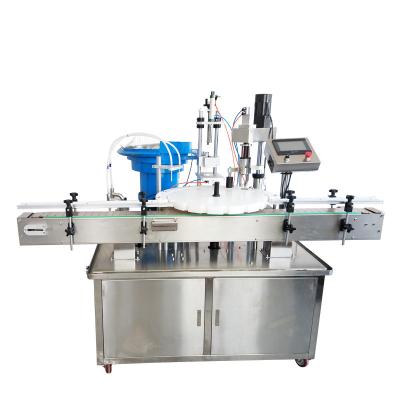 China Food Factory Automatic Filling Rotary Capping Machine For Bottle Capping for sale