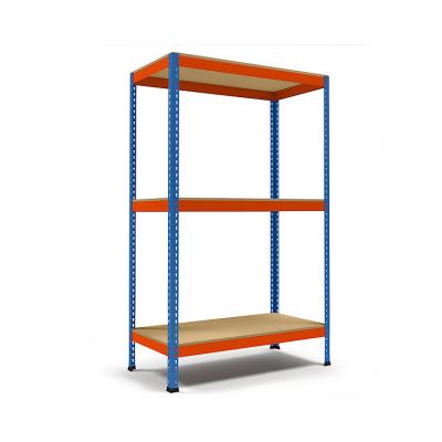 China Suitable Of Heavy Duty 4 Boltless Warehouse Store Metal Outside Adjustable Industrial Frame 5 Tier Sheet Storage Shelf Rack for sale