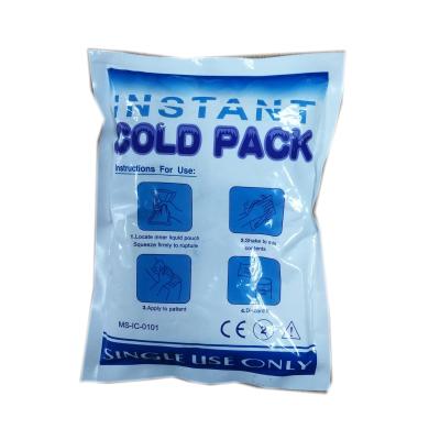 China Polyester Pain First Aid Kit Match Health Care Rehabilitation Therapy Supplies Custom Non-Toxic Ice Packs Wraps Instant Cold Packing for sale