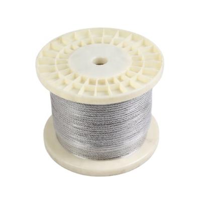 China 304/316 Rope Stainless Steel Wire Rope/Iron Wire/7*19 Metal Wire for sale