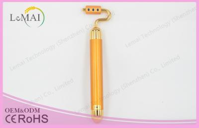 Chine tête tenue dans la main de forme de la barre 7 de beauté de l'or 24k de 141x17mm pour le visage de levage à vendre