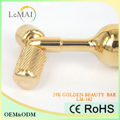 Chine Barre portative 17*150mm de massage de forme de la barre Y de beauté d'or de l'énergie 24K à vendre