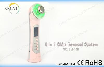 China Multifunctional Ultrasonic Beauty Device ABS White For Women for sale